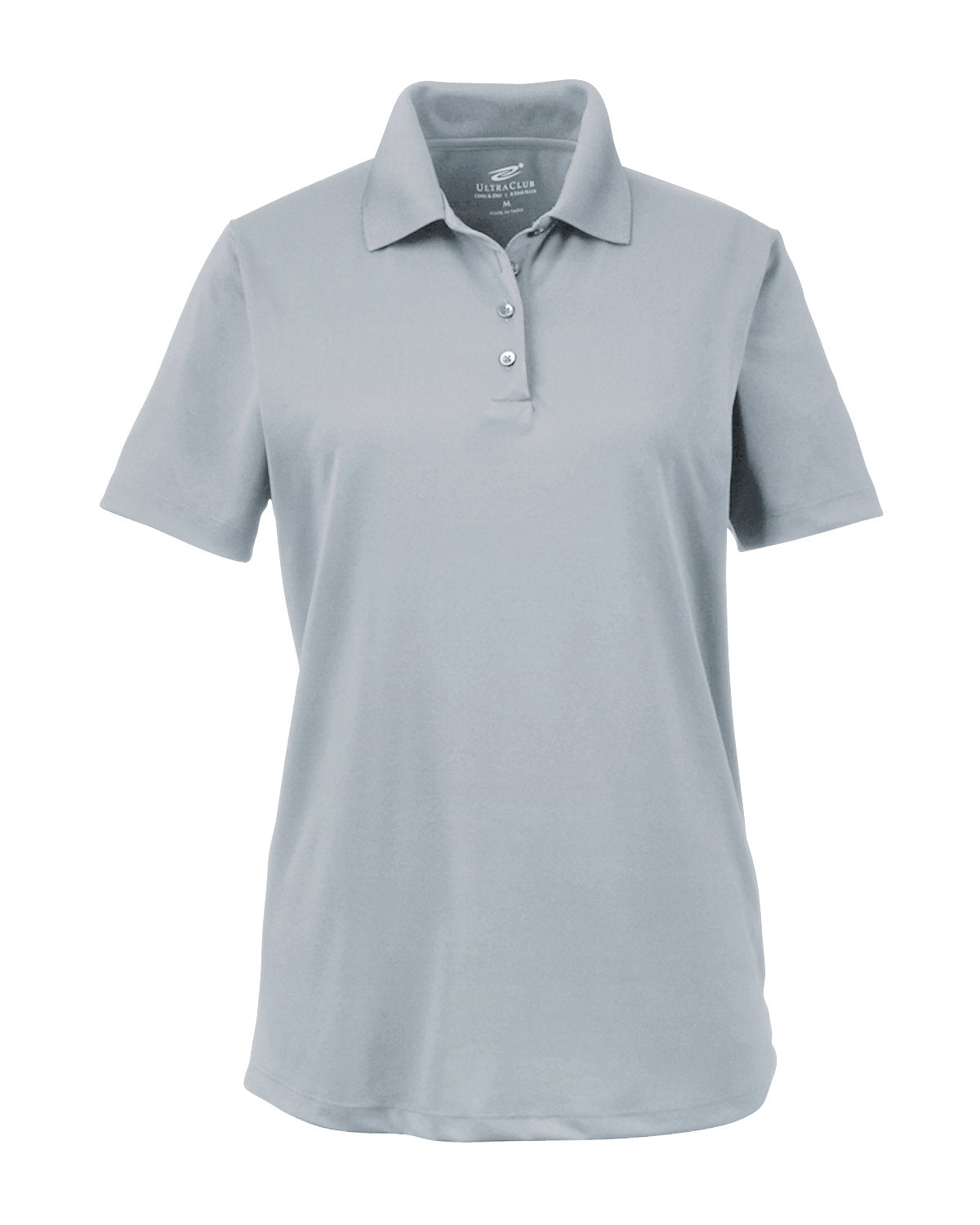 UltraClub Ladies' Cool & Dry 8-Star Elite Performance Interlock Polo Womens Apparel Shirts & Tops