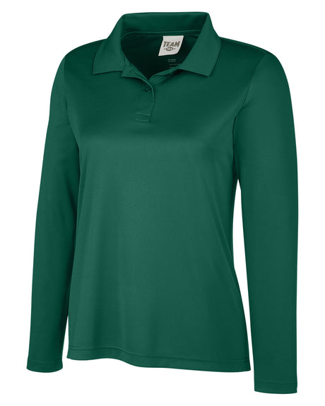 Team 365 Ladies' Zone Performance Long Sleeve Polo Womens Apparel Shirts & Tops