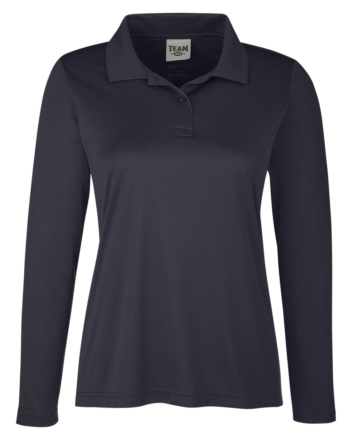 Team 365 Ladies' Zone Performance Long Sleeve Polo Womens Apparel Shirts & Tops