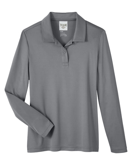 Team 365 Ladies' Zone Performance Long Sleeve Polo Womens Apparel Shirts & Tops