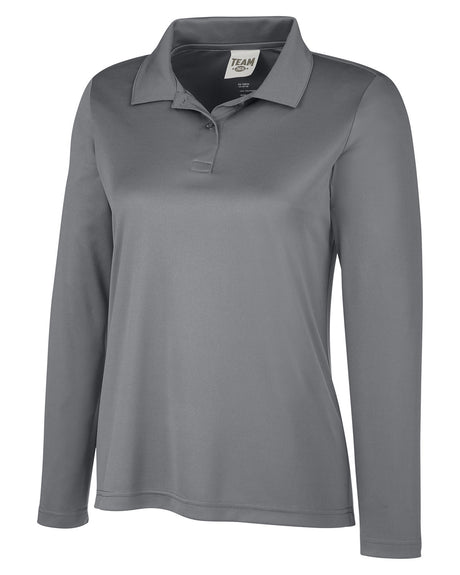 Team 365 Ladies' Zone Performance Long Sleeve Polo Womens Apparel Shirts & Tops