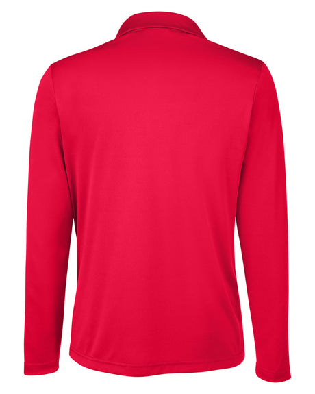 Team 365 Ladies' Zone Performance Long Sleeve Polo Womens Apparel Shirts & Tops
