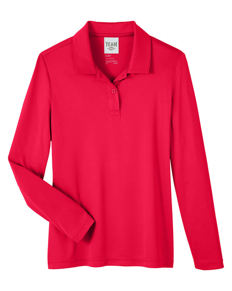 Team 365 Ladies' Zone Performance Long Sleeve Polo Womens Apparel Shirts & Tops