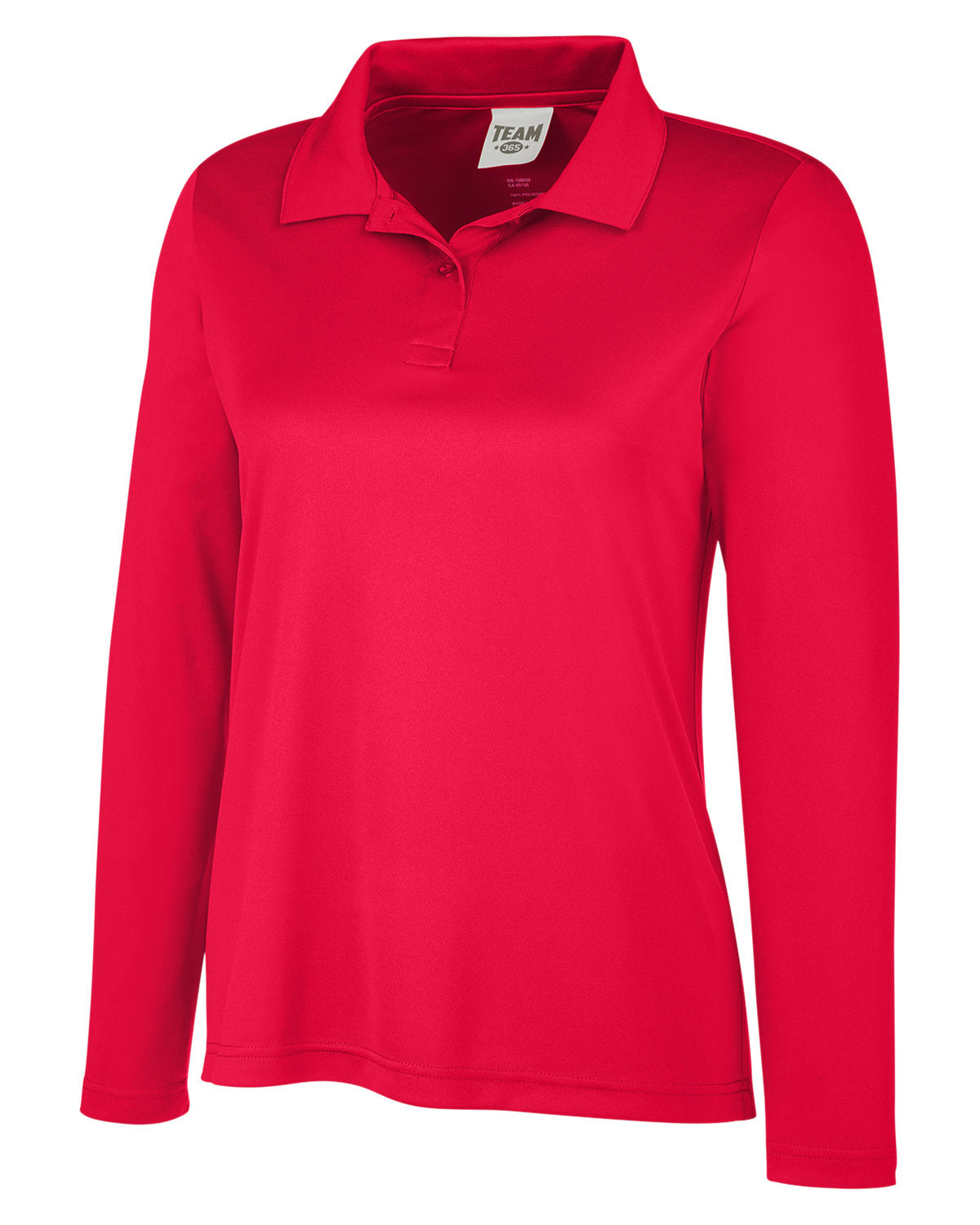 Team 365 Ladies' Zone Performance Long Sleeve Polo Womens Apparel Shirts & Tops