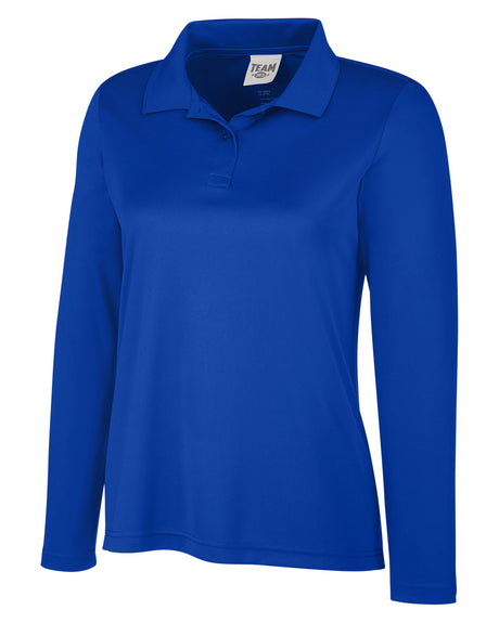 Team 365 Ladies' Zone Performance Long Sleeve Polo Womens Apparel Shirts & Tops