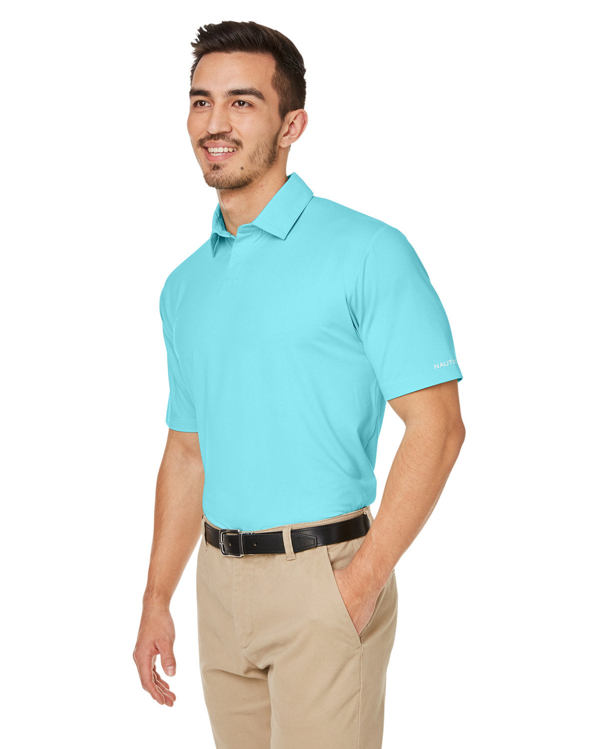 Nautica Men's Saltwater Stretch Polo Mens Apparel Shirts & Tops