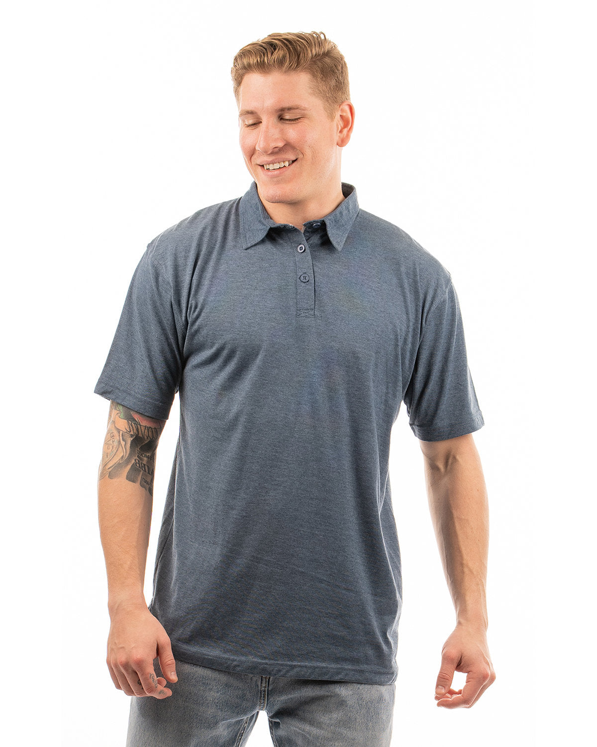 Burnside Men's Fader Jersey Polo Mens Apparel Shirts & Tops