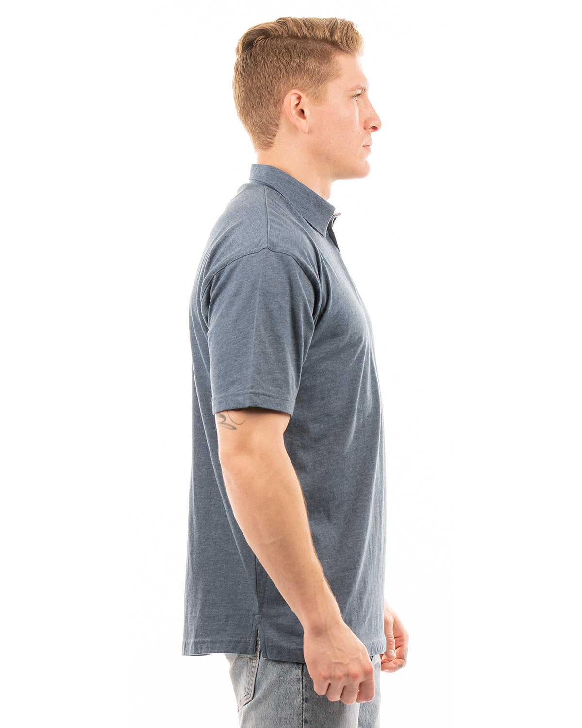 Burnside Men's Fader Jersey Polo Mens Apparel Shirts & Tops