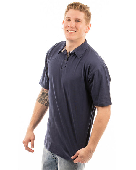 Burnside Men's Fader Jersey Polo Mens Apparel Shirts & Tops