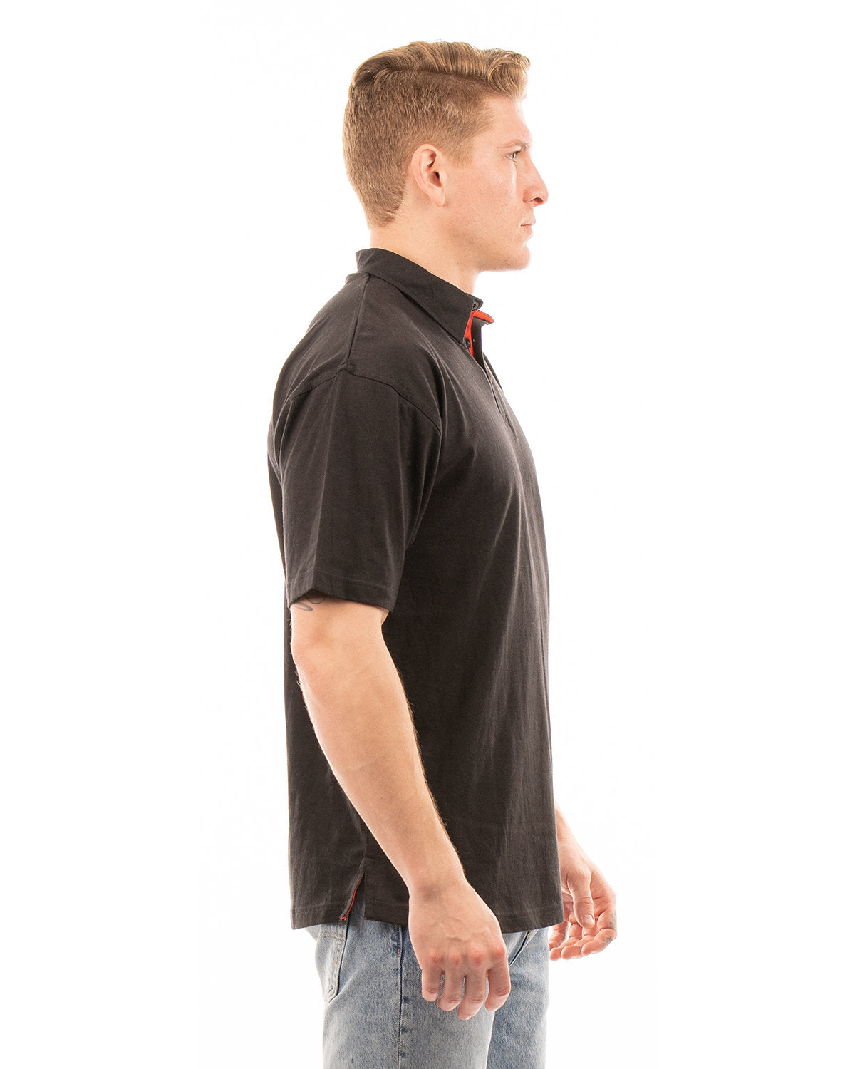 Burnside Men's Fader Polo Jersey-4