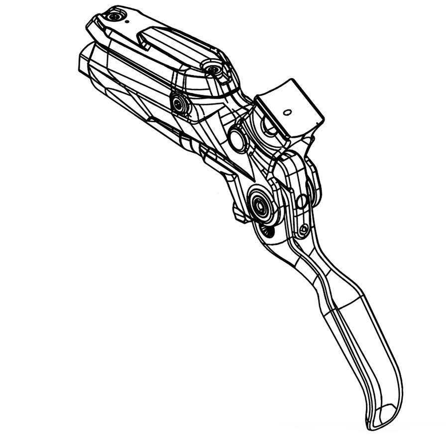 SRAM Code R Gen 2 Hydraulic MTB Brake Lever