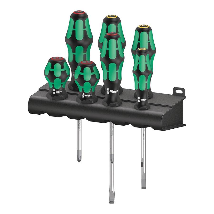 Wera 300/7 Kraftform & Stubby Screwdriver Set