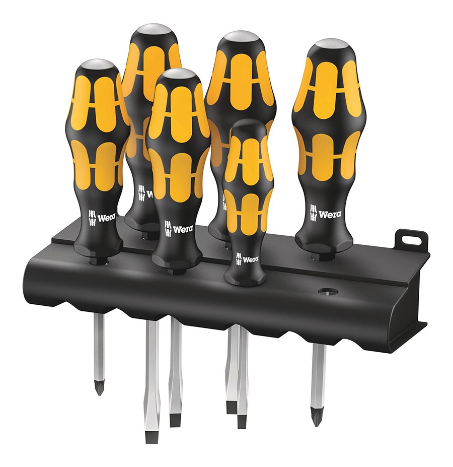 Wera 932/6 Chisel/Screwdriver Set-1