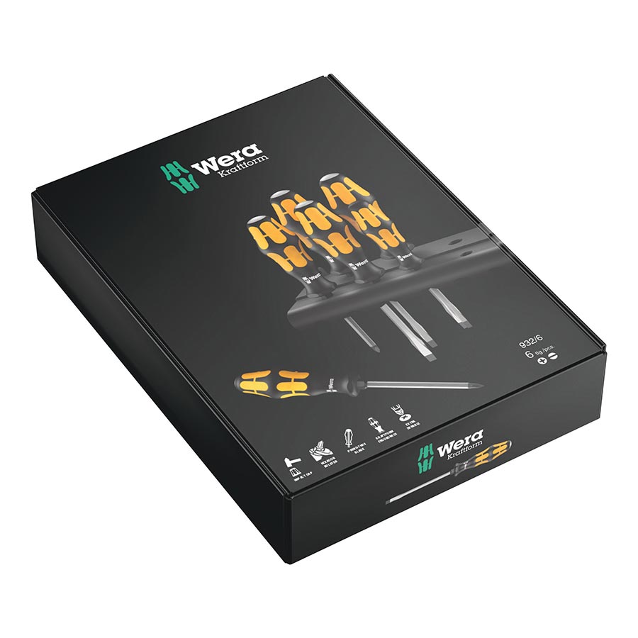 Wera 932/6 Chisel/Screwdriver Set-2