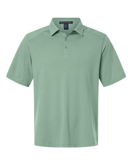 Devon & Jones Men's Seaton Pebble Textured Polo-1