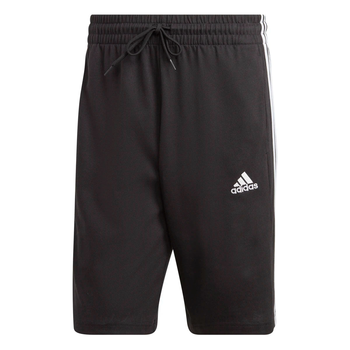adidas Men's Essentials Single Jersey 3-Stripes Shorts-1
