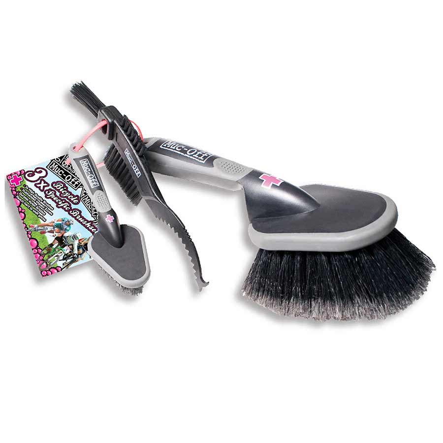Muc-Off 3-Piece Brush Set-1