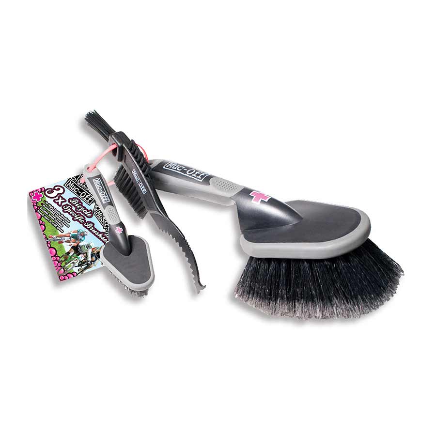 Muc-Off 3-Piece Brush Set-2