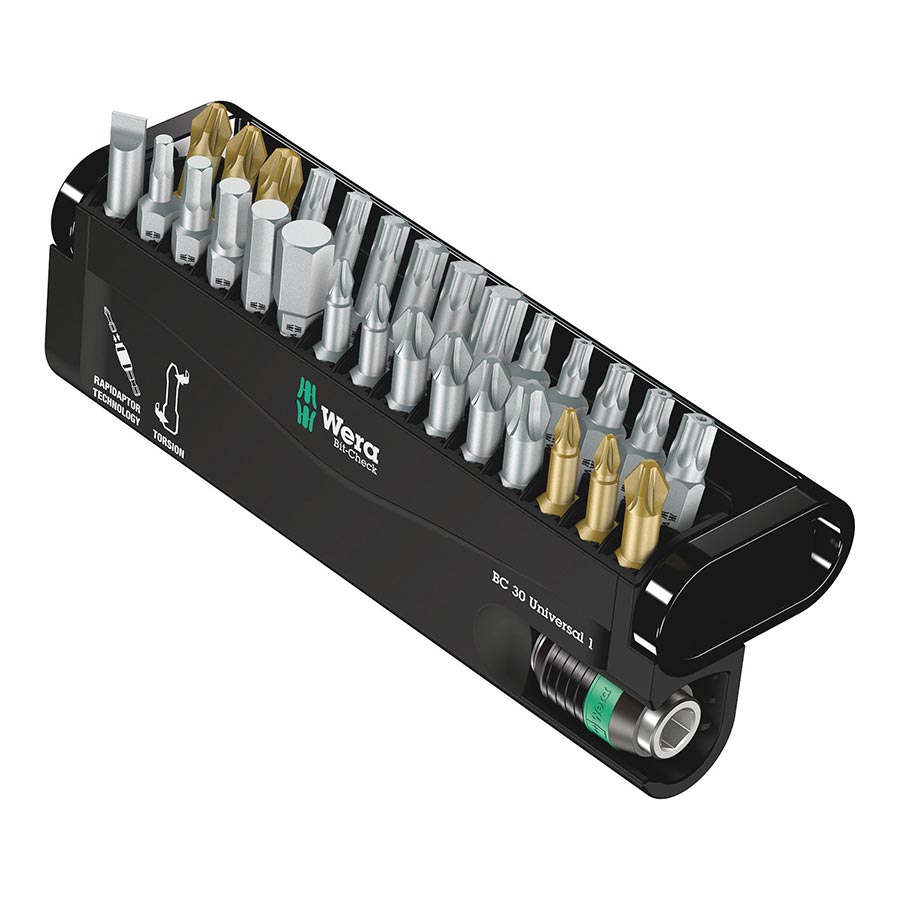 Wera Bit-Check 30 Universal 1 Socket Bits-2
