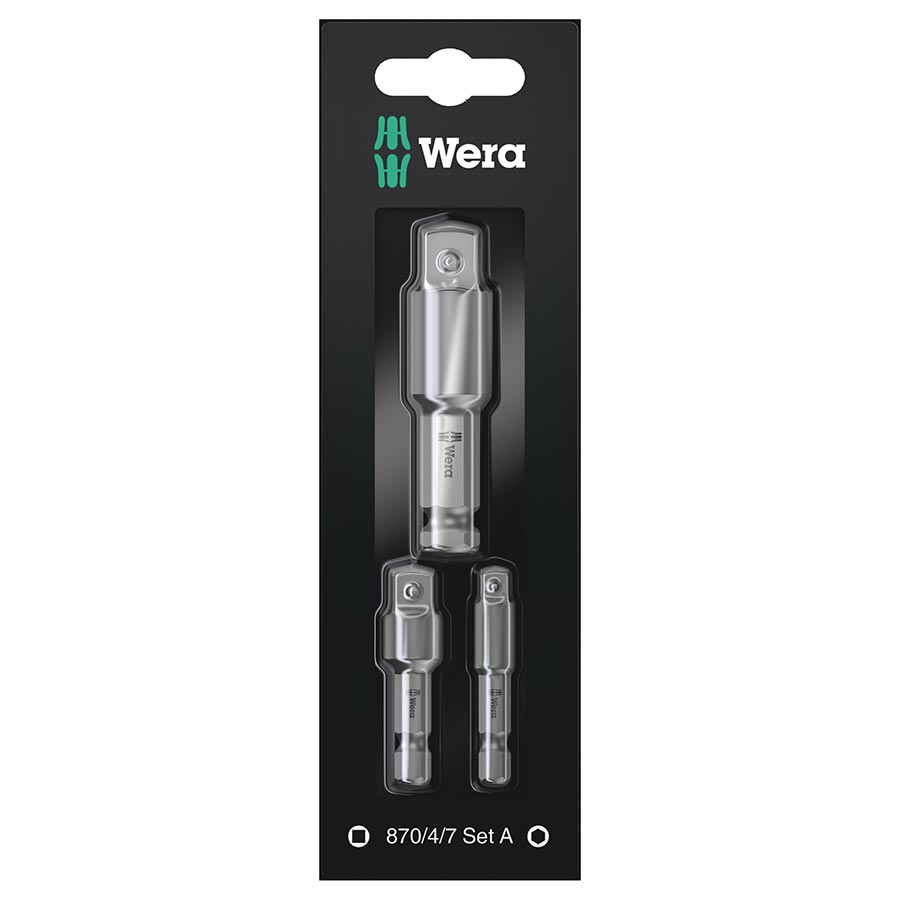 Wera 870/4/7 SET A SB Socket Bits Bicycle Accessories Tools/Maintenance