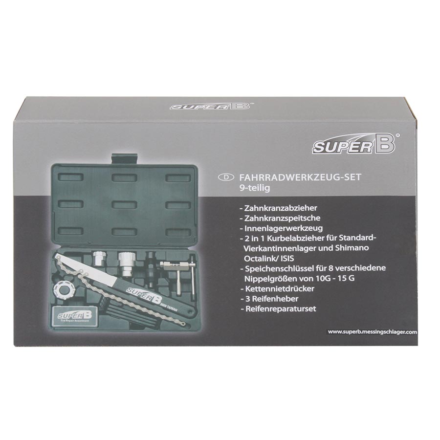 Super-B TB-880055 Tool Kit Bicycle Accessories Tools/Maintenance