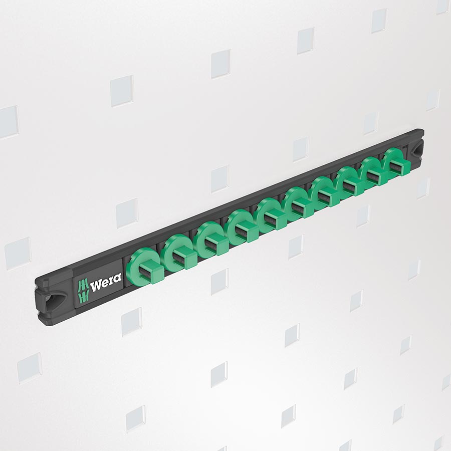 Wera 9601 Magnetic Socket Tool Storage Rail-1