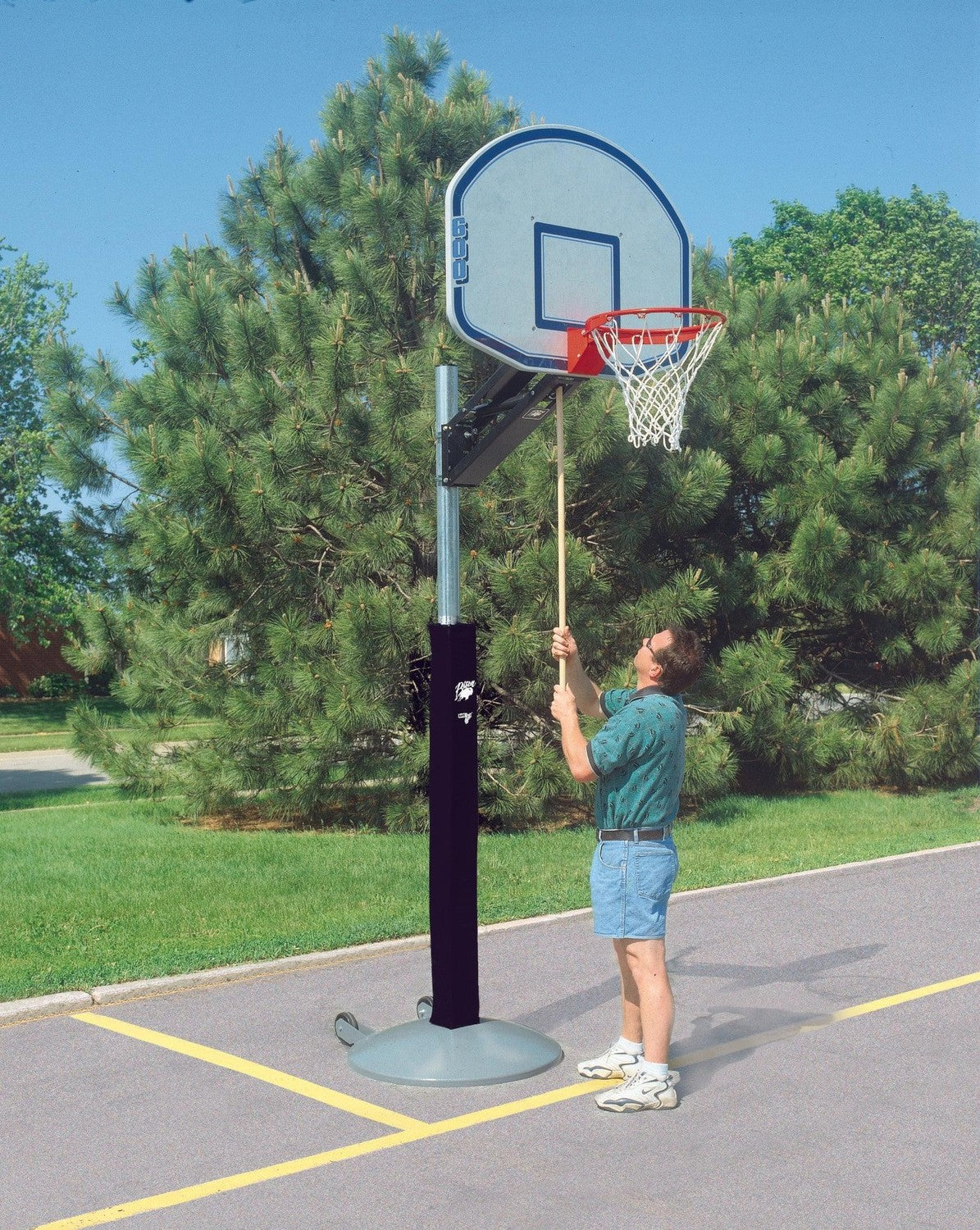 Bison QwikChange Playground Basketball System Basketball Equipment All
