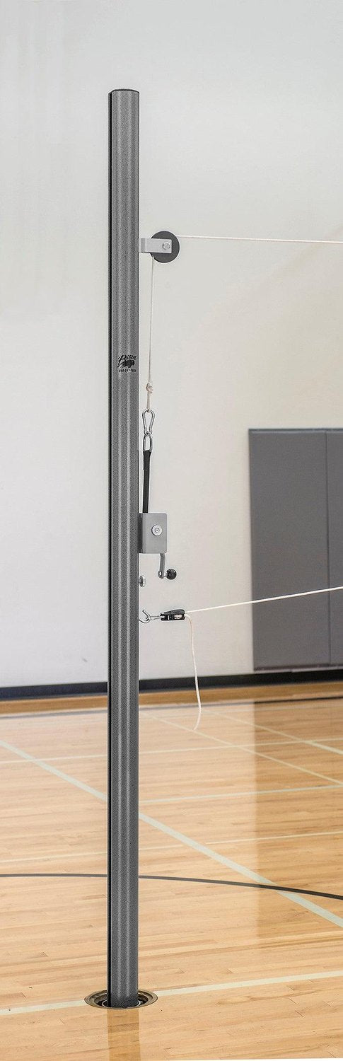 Bison Match Point Competition Outdoor Volleyball Complete System Volleyball Nets & Court Equipment All