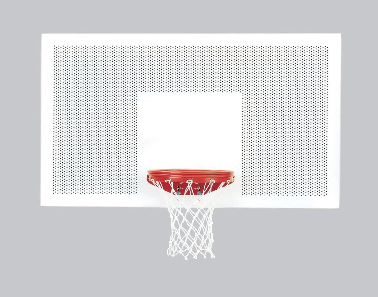 Bison 42" x 72" Perforated Steel Playground Backboard Basketball Equipment All