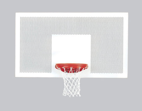 Bison 42" x 72" Perforated Steel Playground Backboard Basketball Equipment All