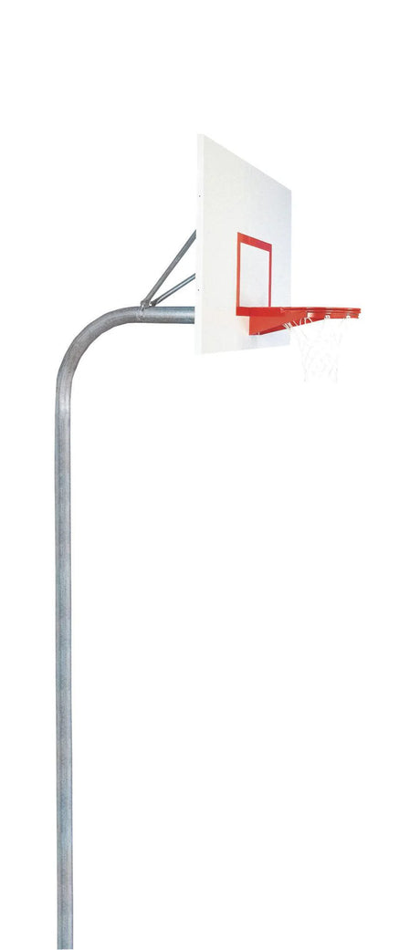 Bison 4-1/2" Heavy Duty Steel Rectangle Playground Basketball System Basketball Equipment All