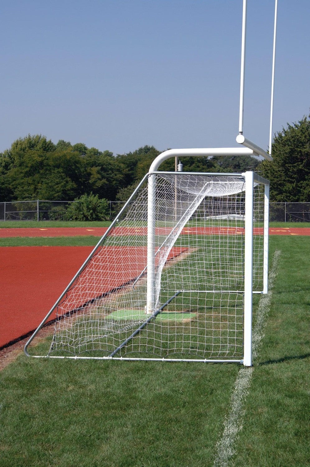 Bison 4" Square ShootOut Value Soccer Goal Packages Soccer Field Equipment All