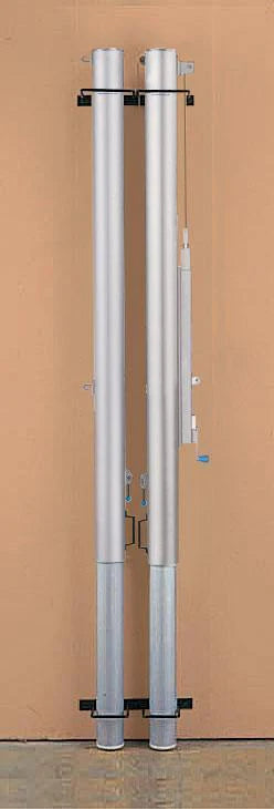 Bison Volleyball Wall Mounted Post Storage Brackets Volleyball Nets & Court Equipment All