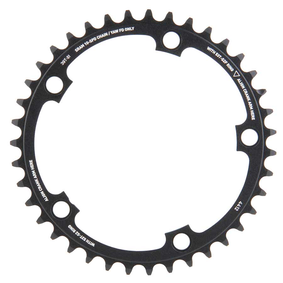 SRAM Red 2012 39T Chainring Bicycle Parts Chainring