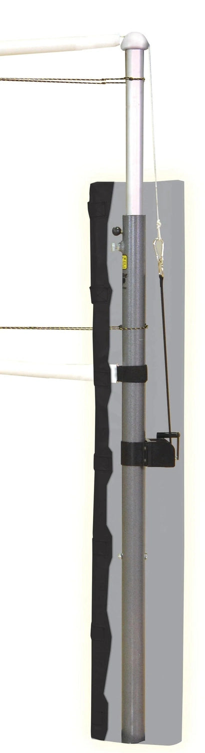 Bison Centerline Elite Aluminum Complete System Volleyball Nets & Court Equipment All