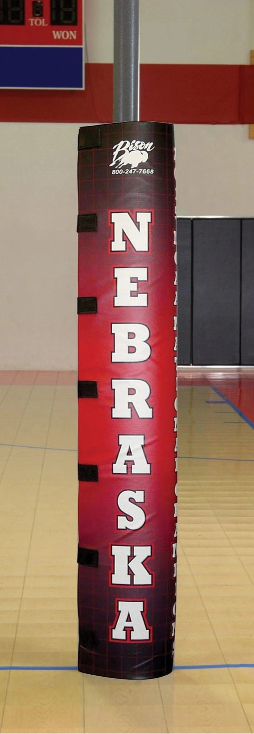 Bison Full-Color Graphic Volleyball Post Padding Volleyball Nets & Court Equipment All