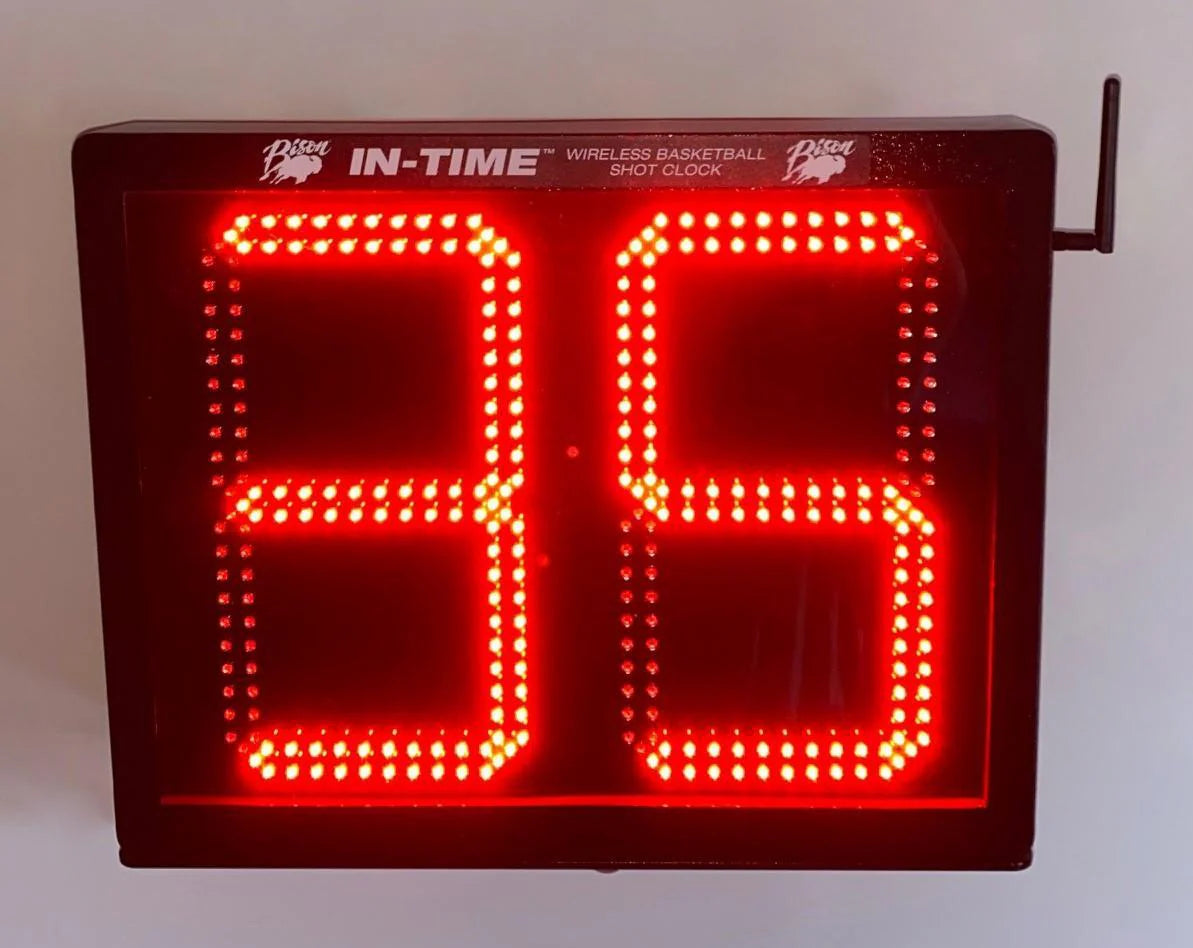 Bison Wireless Shot Clock System Wall Mount Brackets Basketball Equipment All