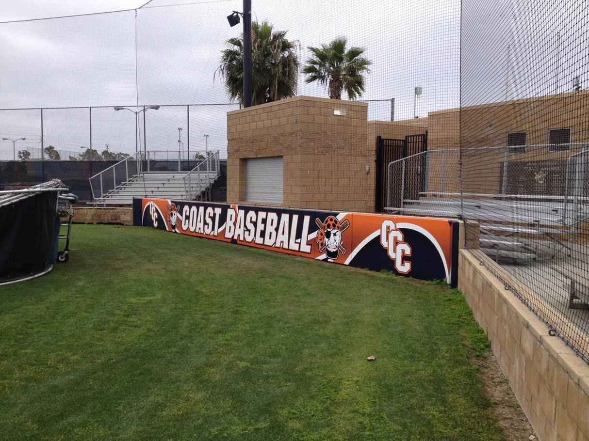 Bison 3" All Weather Graphic Outdoor Padding Sports Field Equipment All