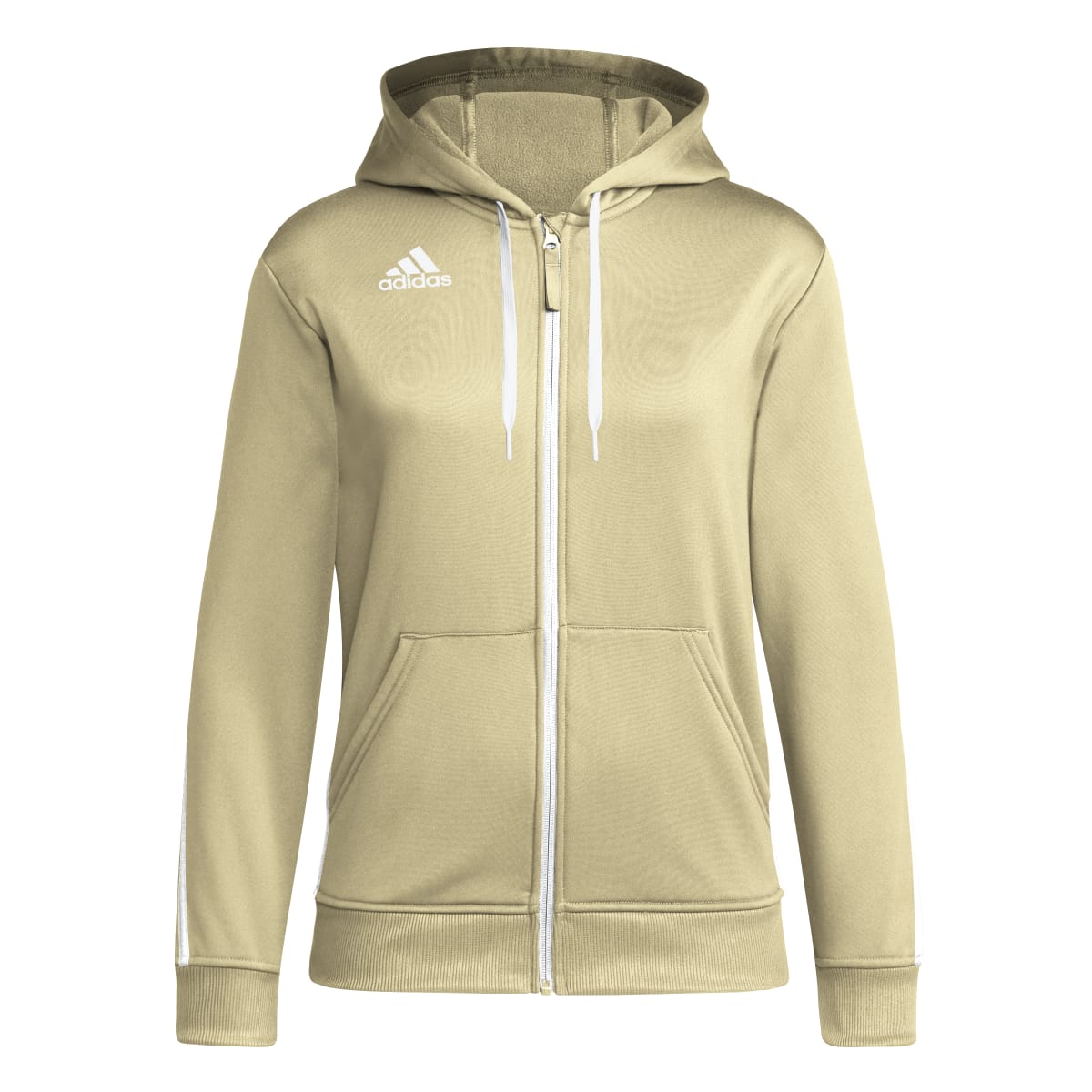 adidas Women's SLA Full Zip Hooded Training Jacket Womens Apparel Jackets & Vests