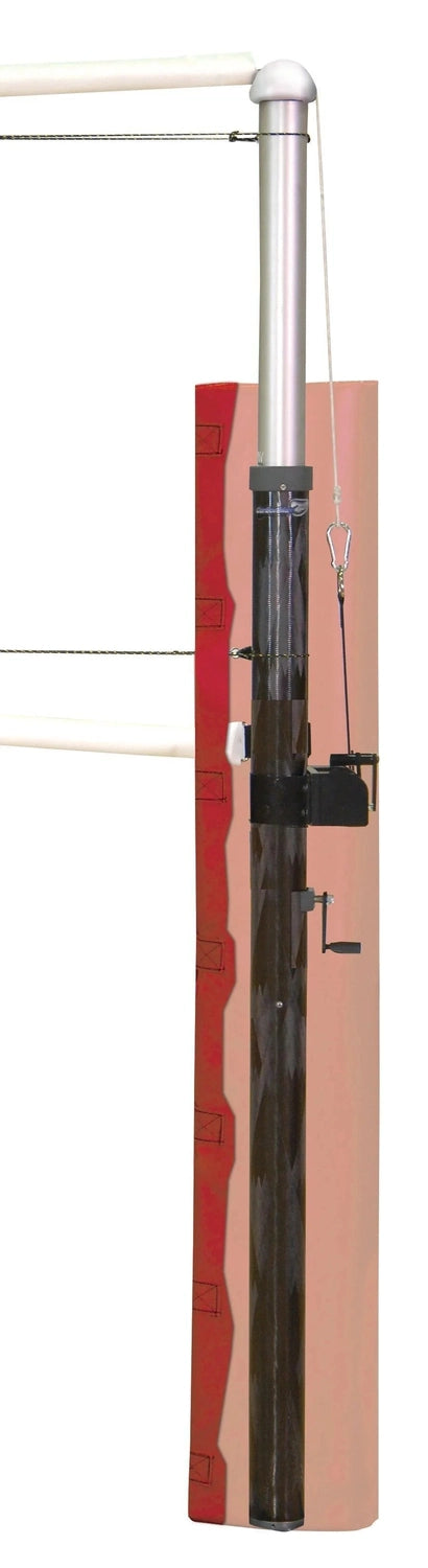 Bison CarbonMax Composite System without Padding Volleyball Nets & Court Equipment All