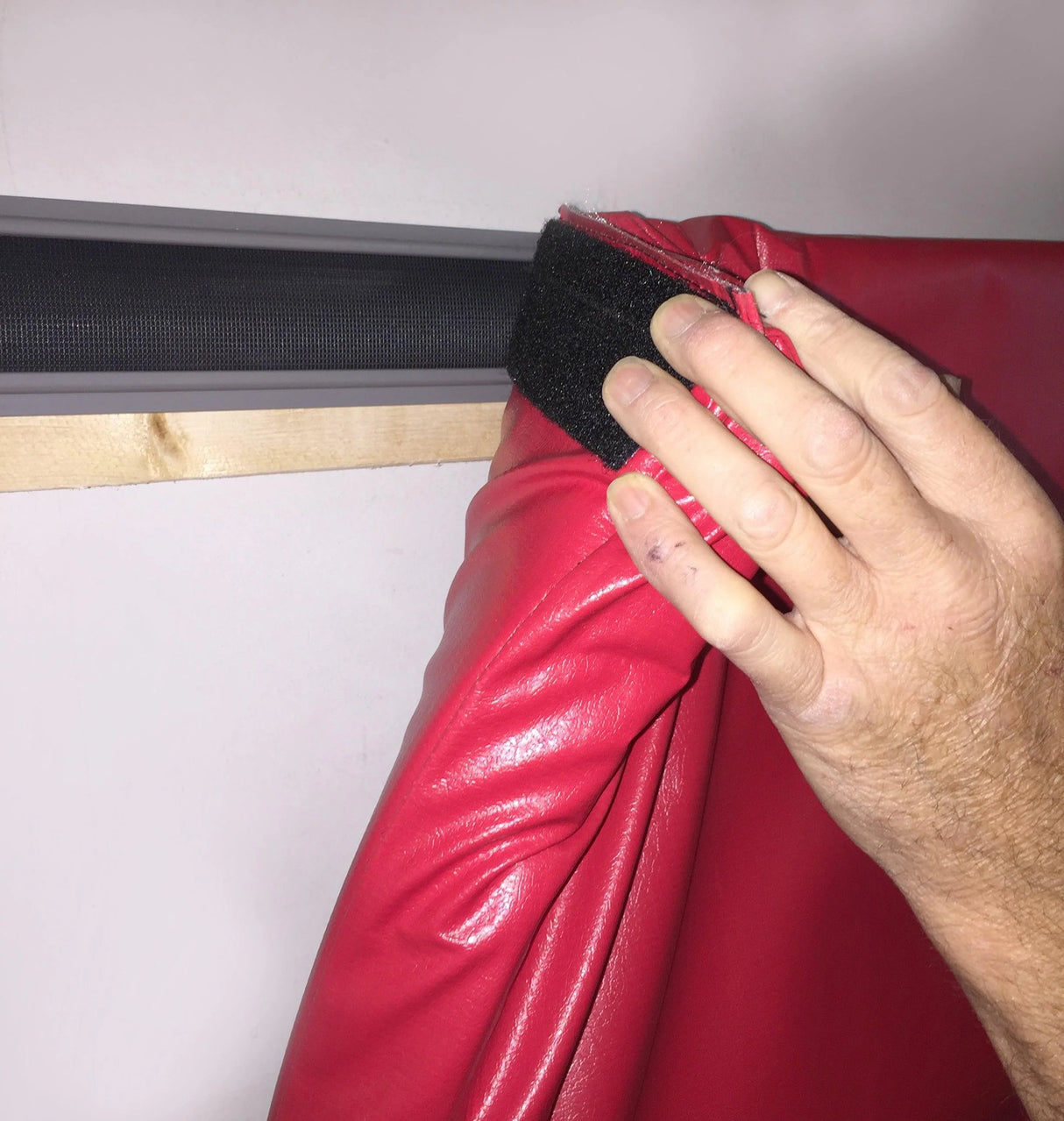 Bison Removable Track Mounting System for Wall Padding Sports Field Equipment All