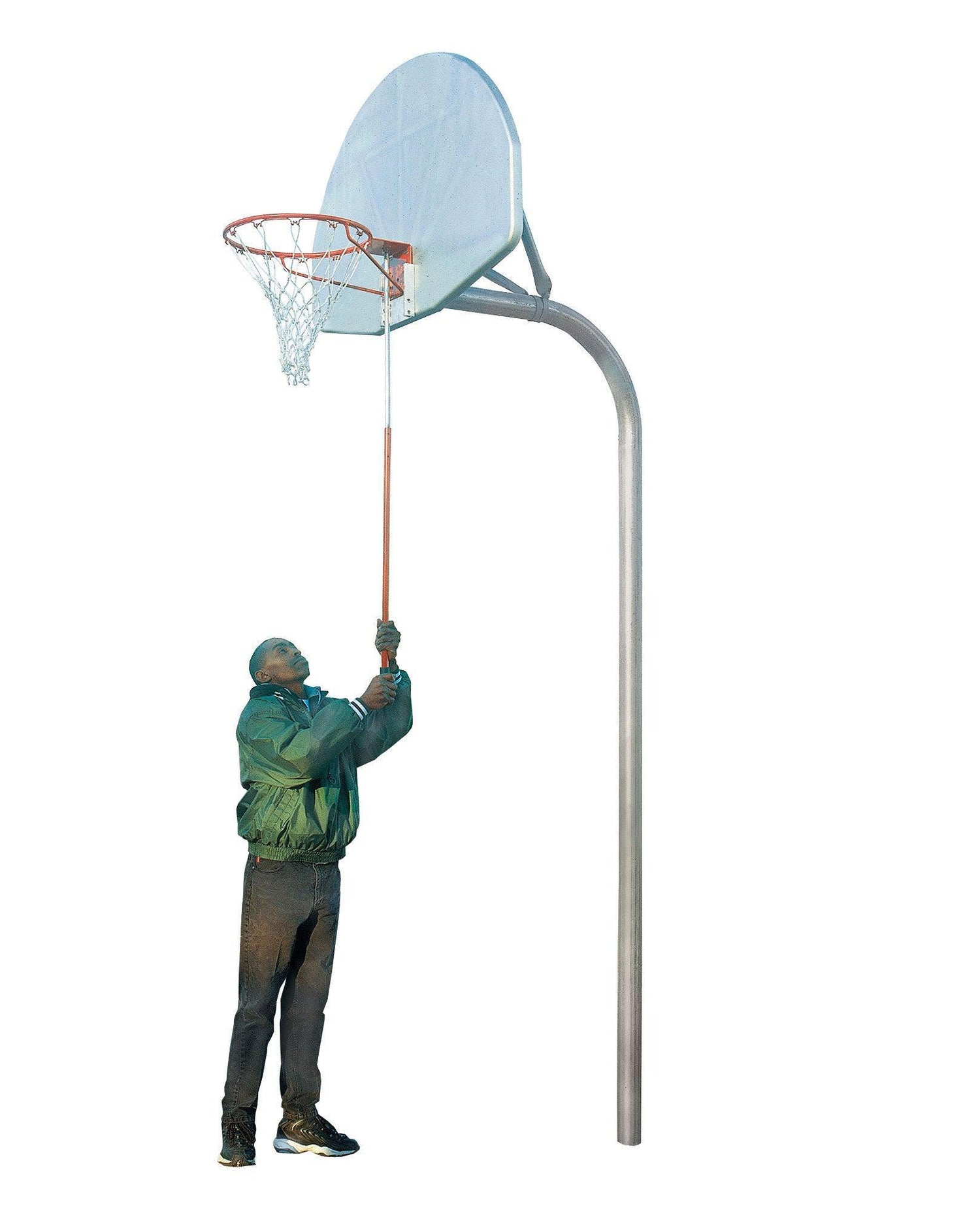 Bison Rim Removal Pole and Bushings Basketball Equipment All