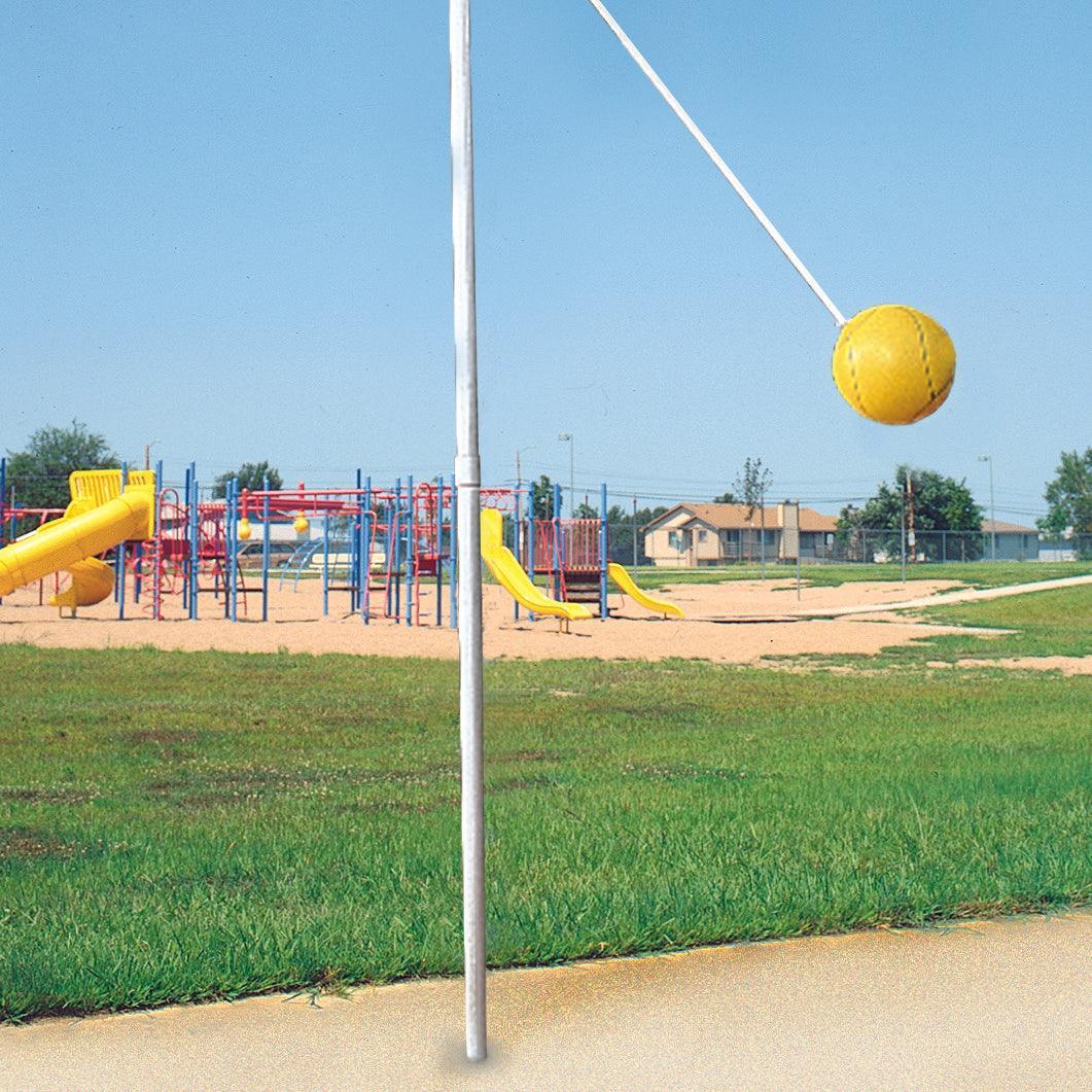 Bison In-Ground Tetherball Pole Only Sports Field Equipment All