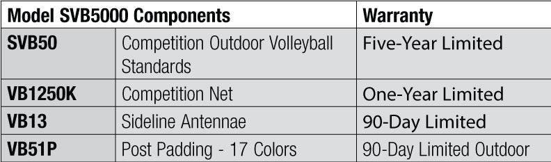Bison 28' Official Beach Volleyball Net Volleyball Nets & Court Equipment All