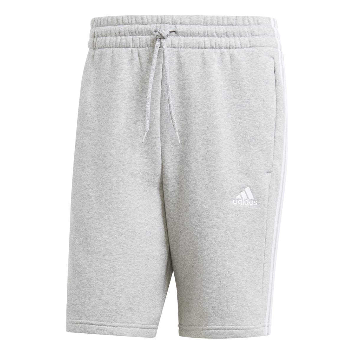 adidas Men's 3-Stripes Fleece Shorts Mens Apparel Shorts