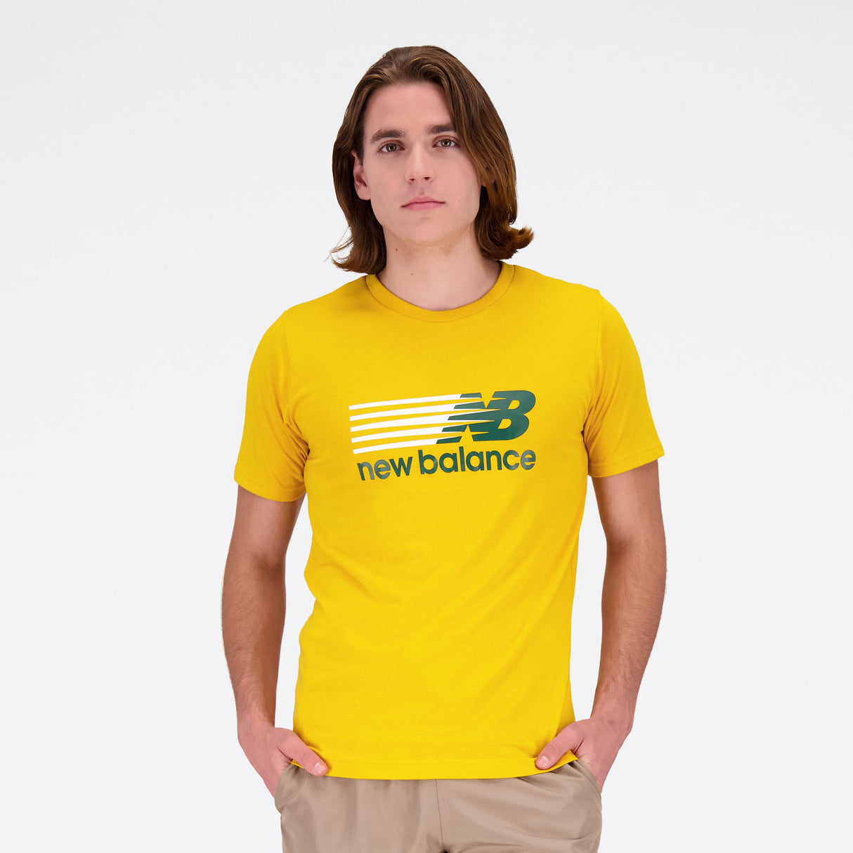 New Balance Men's Sport Core Plus Graphic Mens Apparel Shirts & Tops