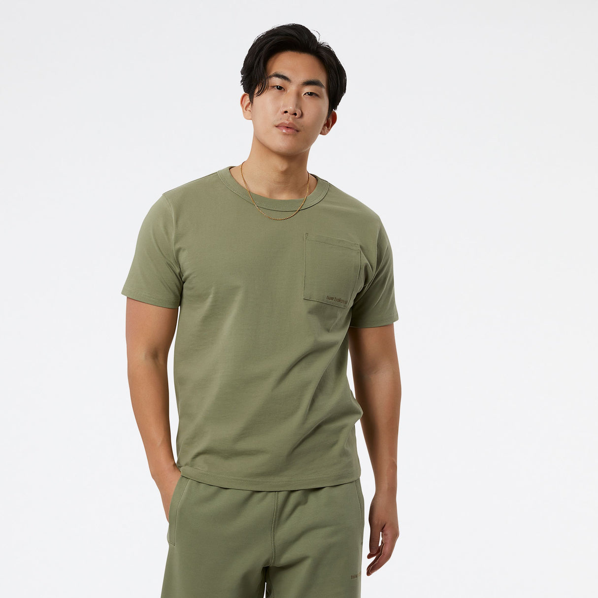 New Balance Men's Athletics Nature State Short Sleeve Tee Tall Mens Apparel Shirts & Tops