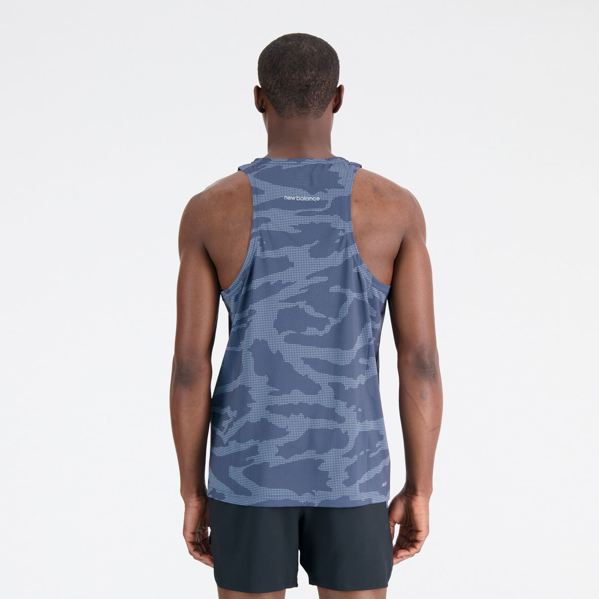 New Balance Men's Printed Accelerate Singlet Mens Apparel Shirts & Tops