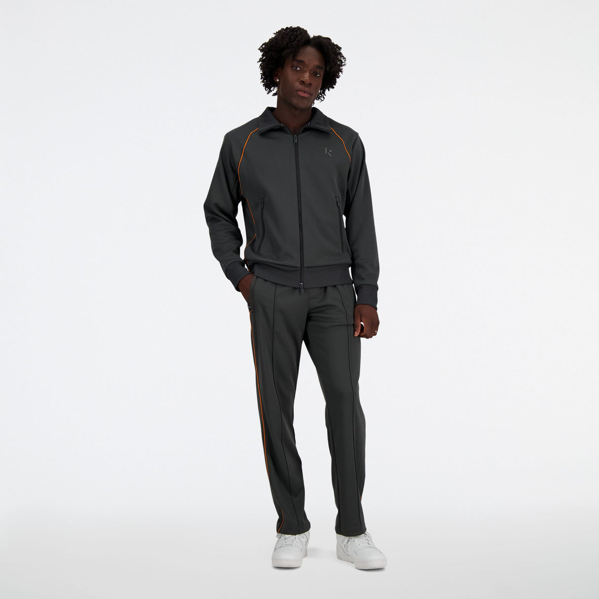New Balance Men's Klutch X NB Knit Track Jacket Mens Apparel Jackets & Vests