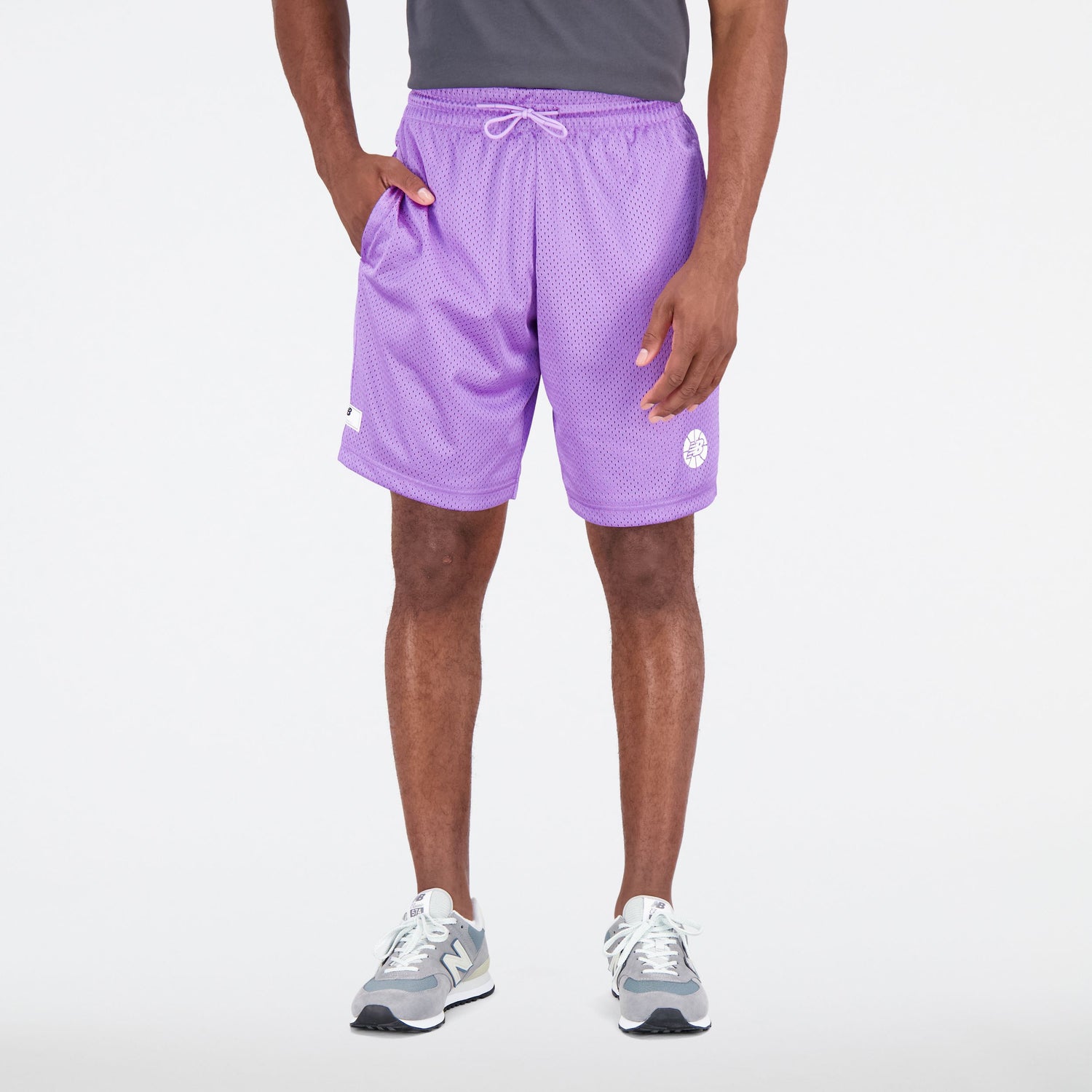 New Balance Men's Hoops Fundamentals Short Mens Apparel Shorts